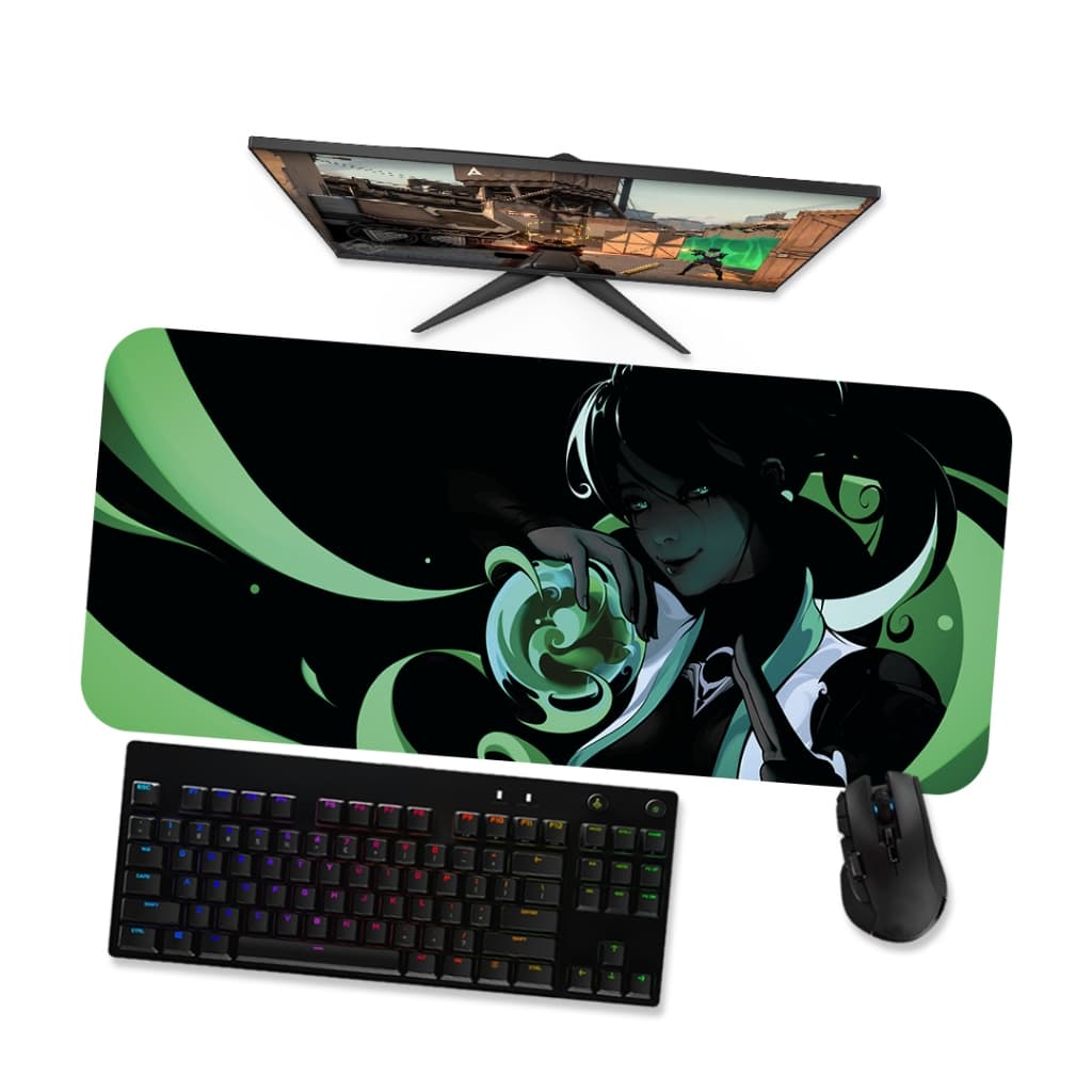 Mousepad Sage 1 Valorant Speed Costurado Mouse pad Gamer 90x40 70x30 80x40 60x40 45x40
