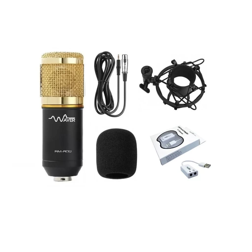 Microfone Condensador Bm 800 Individual