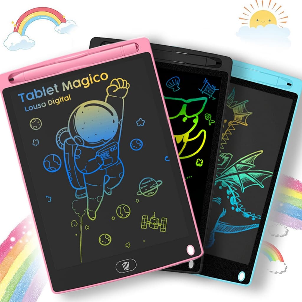 Tablet para escrever Lousa mágica Prancheta mágica Desenhar e Pintar para Crianças LDC