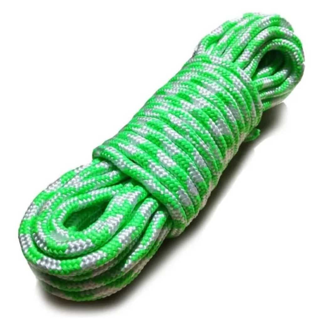 Corda Amarração 6mm X 30 Metros Poliéster Carga Pesca Camping