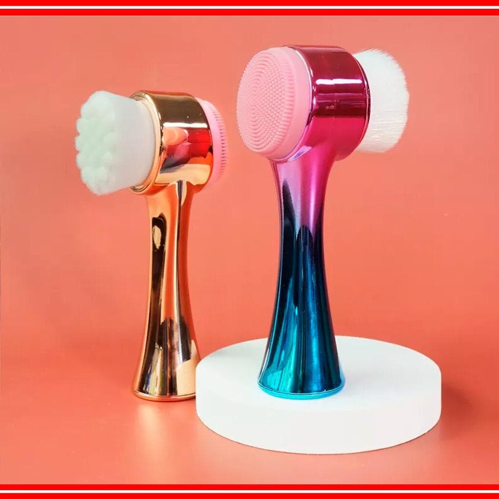ASALOOG Escova Limpeza Facial Esponja Para Skin Care 2 em 1 Ref: 105