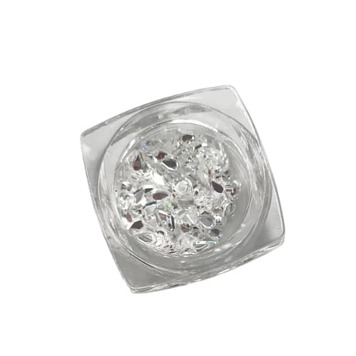 Strass Branco Pedrinhas Cristais Para Decoração De Unha