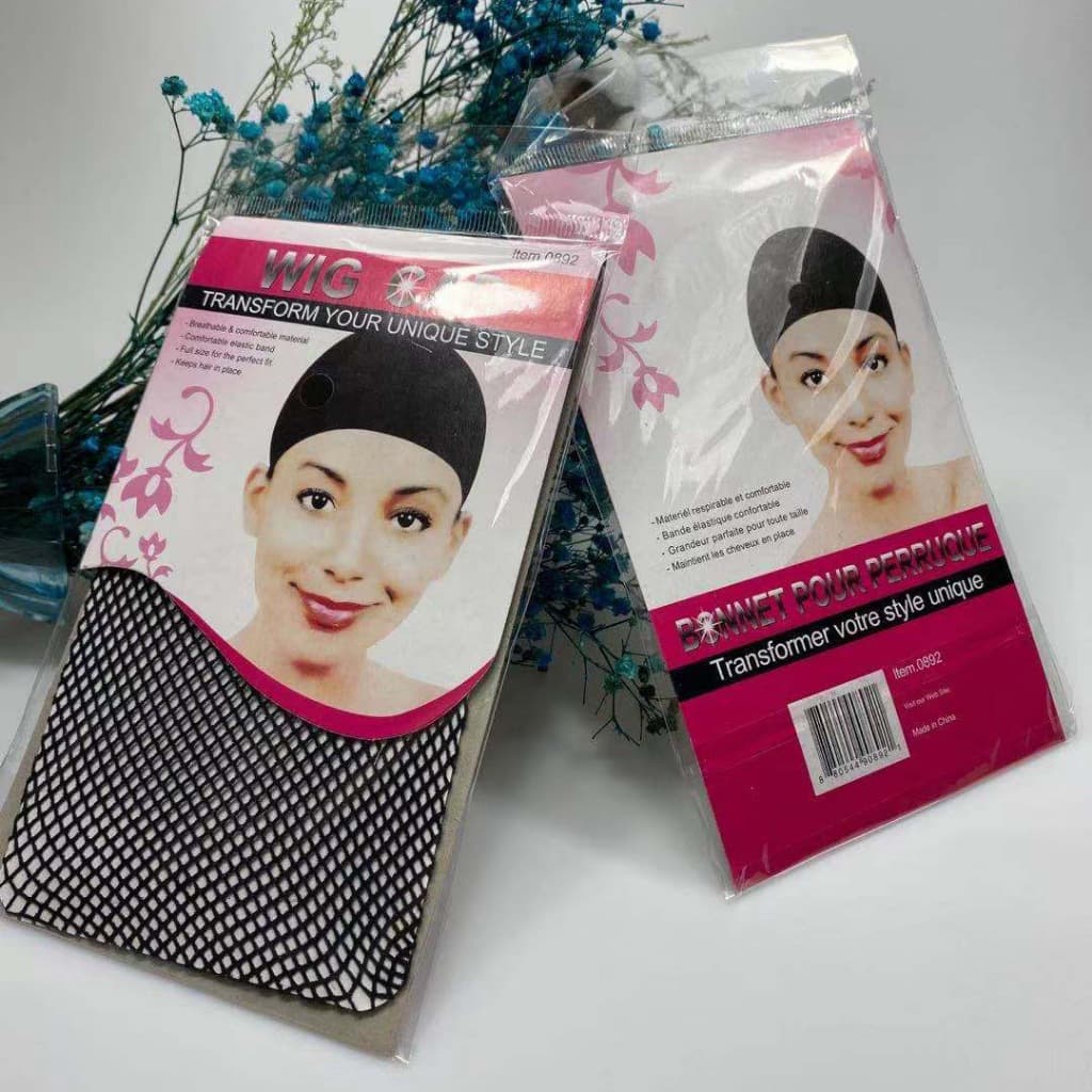 Kit 3 Touca para cabelo redinha de peruca moderna