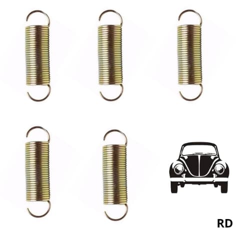 Kit 10 Molas Acelerador Carburador Simples Fusca Brasilia Kombi