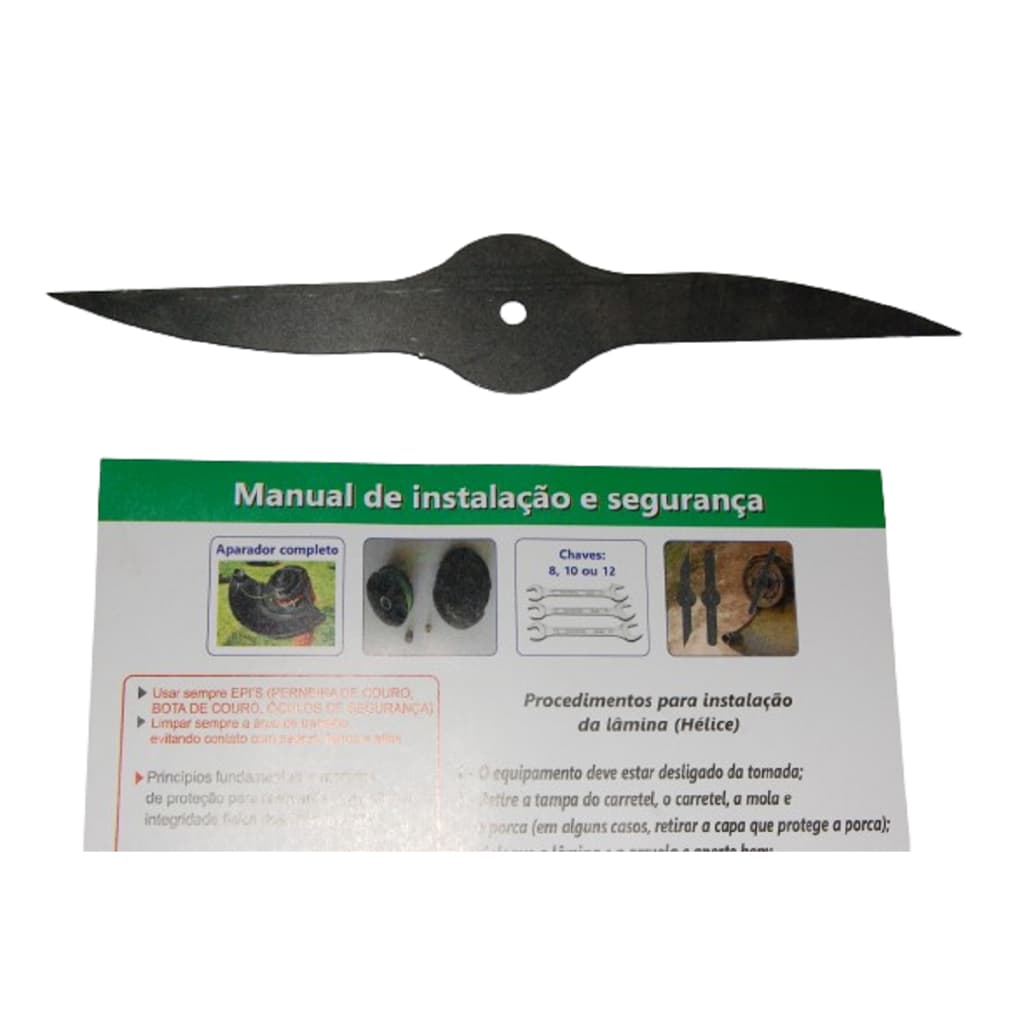Lamina p/ aparadores de grama eletricos