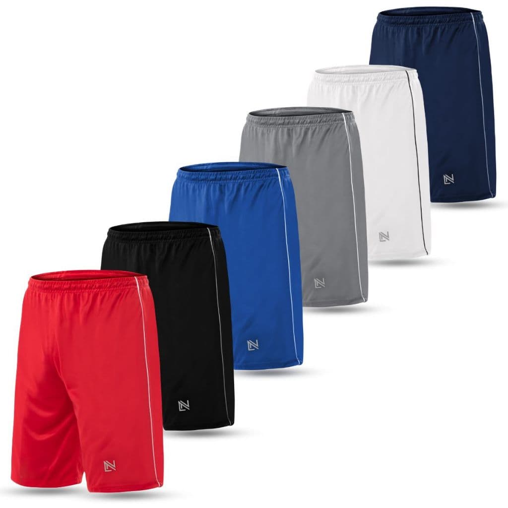Kit 6 Bermuda Shorts Masculina  Academia Esportiva LN