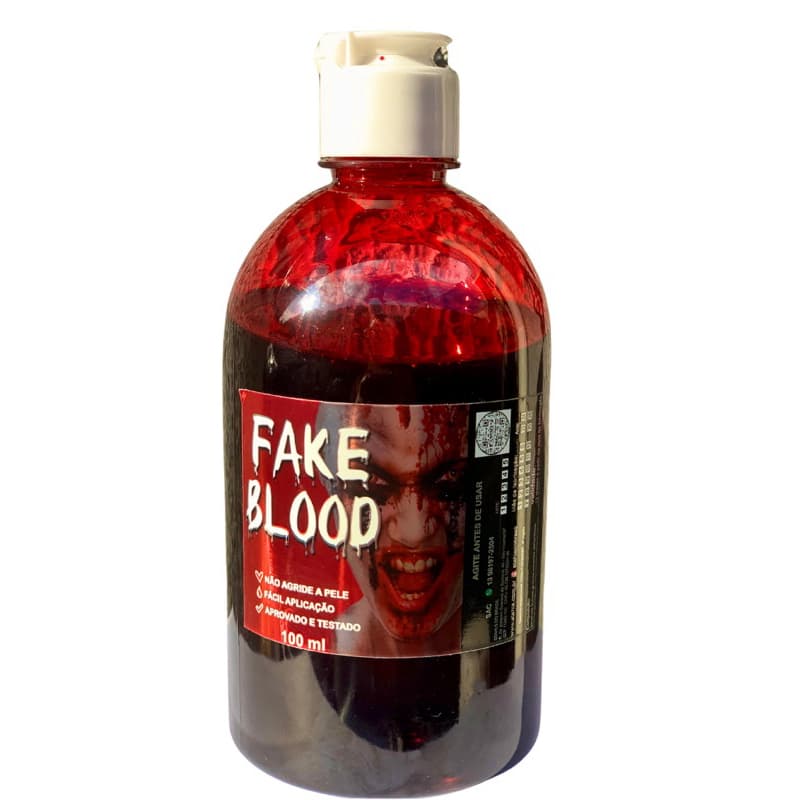 Sangue Líquido 600 grs. Cenográfico Falso Artístico Realista