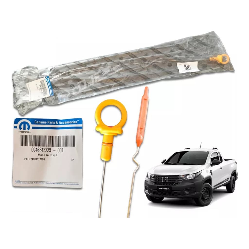 VARETA DE OLEO NOVA STRADA EVO 1.4 2021 2022 2023 MOBI PALIO EVO GRAND SIENA NOVO UNO 1.0 NOVA FIORINO 1.4 EVO 46343225