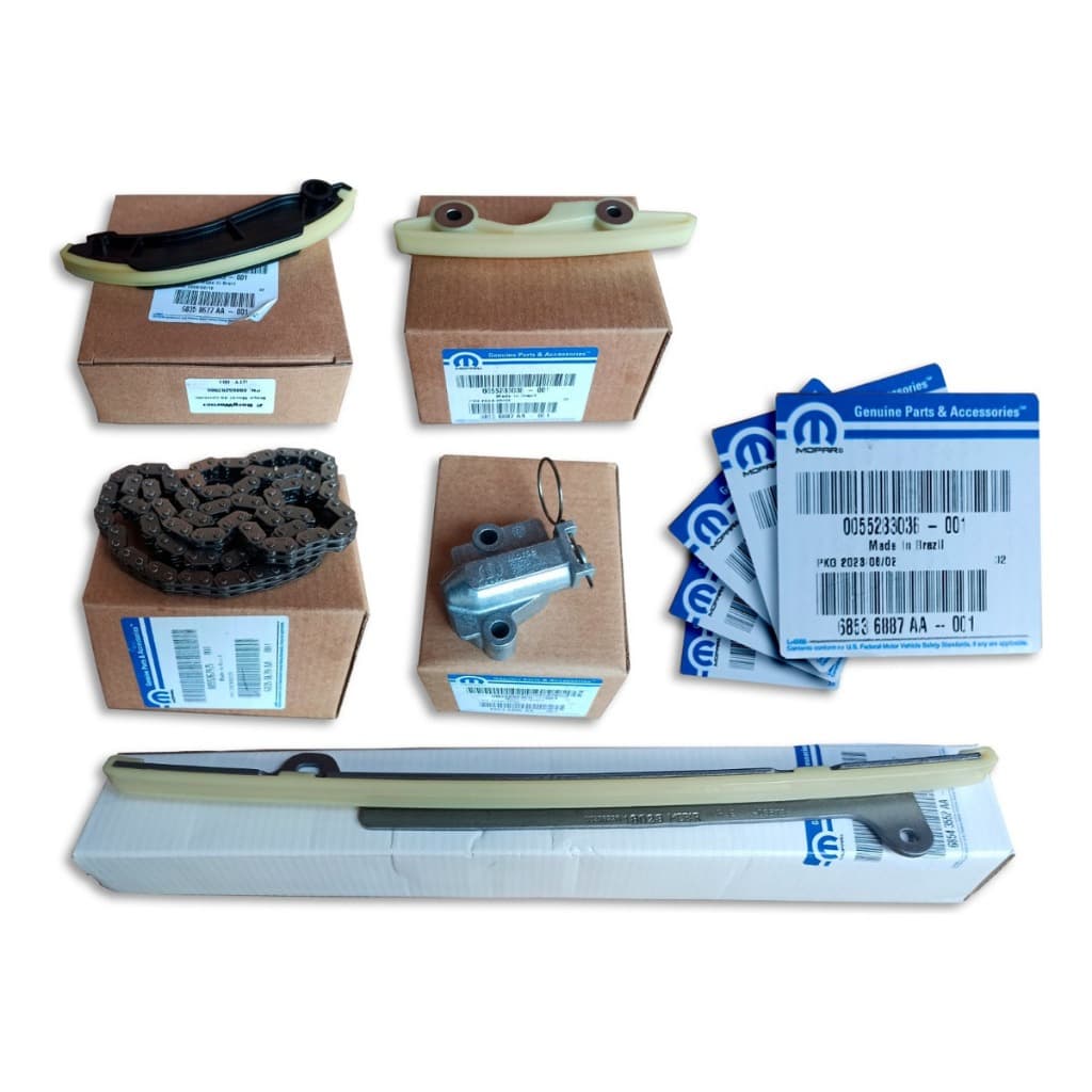 kit corrente distribuição argo mobi uno cronos strada pulse motor firefly 1.0 3 cilindros 1.3 firefly mopar original fiat