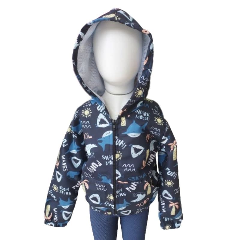Jaqueta Corta Vento Estilo Bomber Infantil Menino Tectel Verão