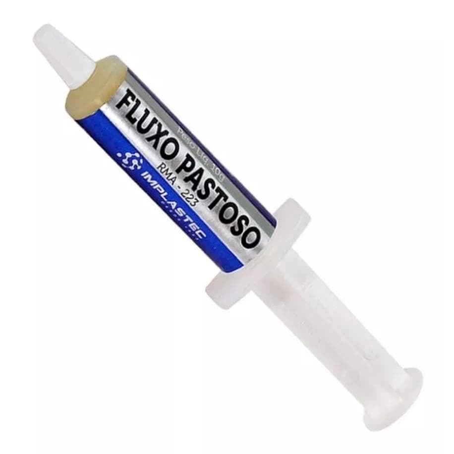 Pasta Fluxo De Solda Pastoso Para Solda Seringa Rma-223 10g