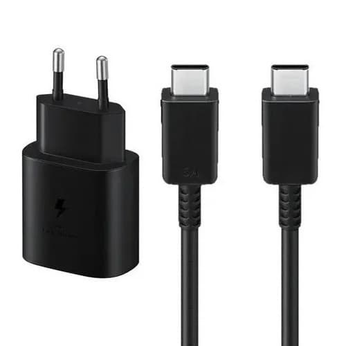 Carregador Turbo 45w Travel Adapter Tipo C Compativel Galaxy s20 / s20 ultra/ s20 plus/ note 10+/ note 10.