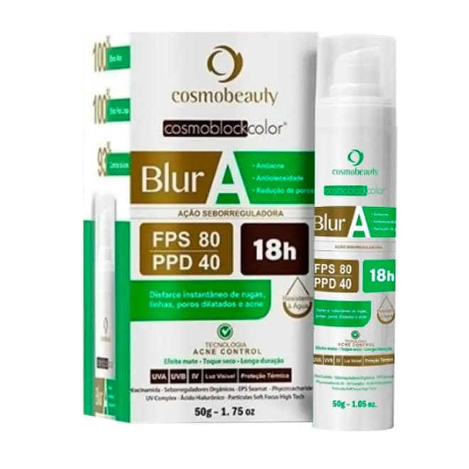 Blur A Antiacne Antioleosidade Fps80 Cosmobeauty