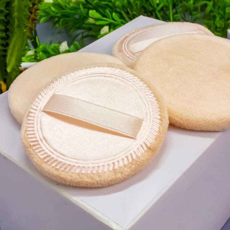 Kit 12 Esponjas Maquiagem Pó FacialFeminino Revenda Acessórios Moda Beleza