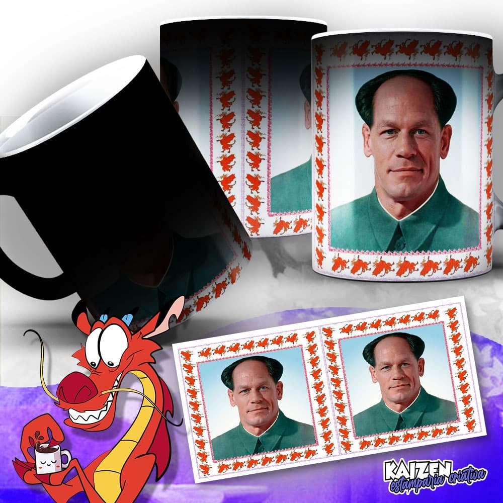 Caneca Mágica Meme - Johnxina - Cerâmica