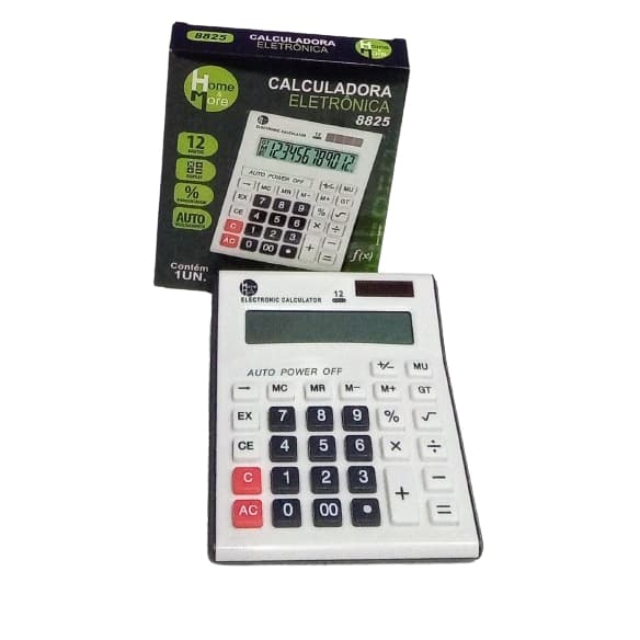 Calculadora Eletrônica de Mesa- 8 Dígitos