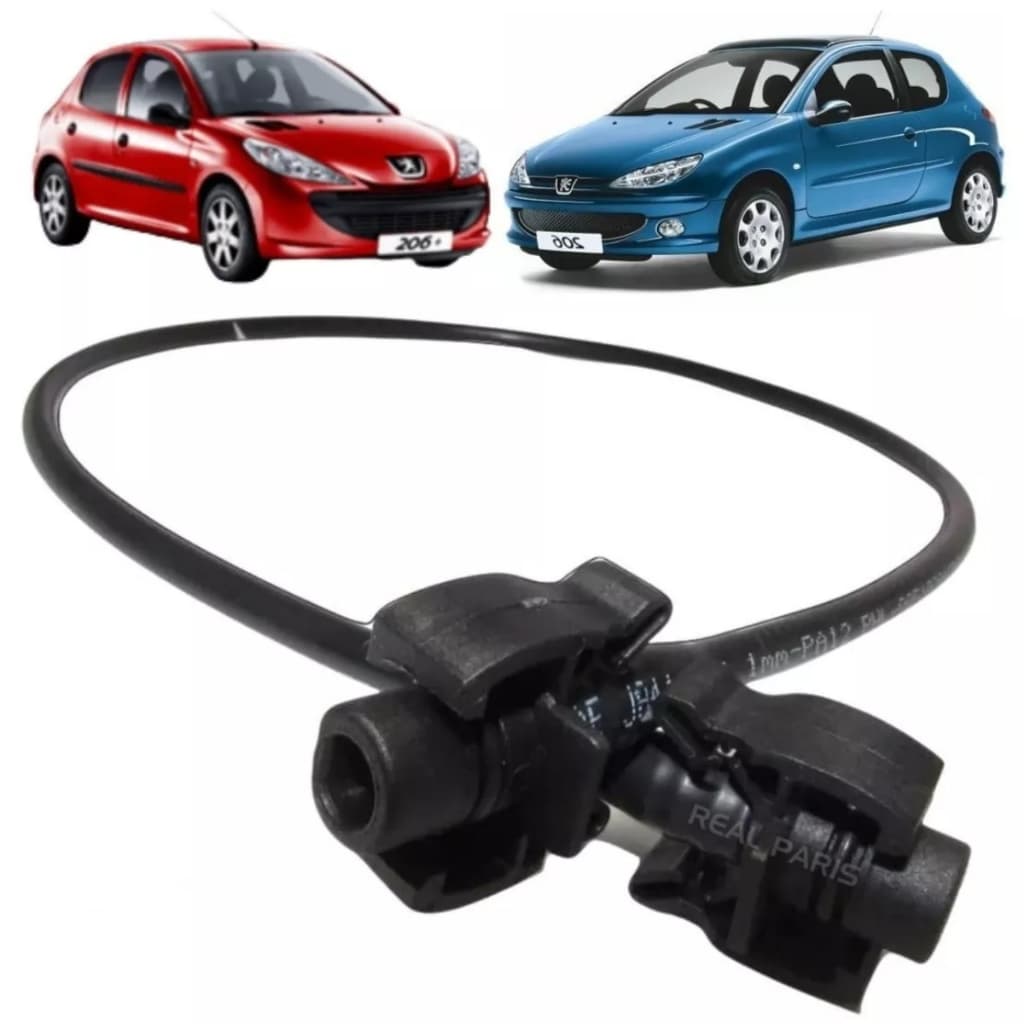 Mangueira Retorno Radiador Peugeot 206 207 1.4 1.6 8v 16v  70 cm - 1323Y2