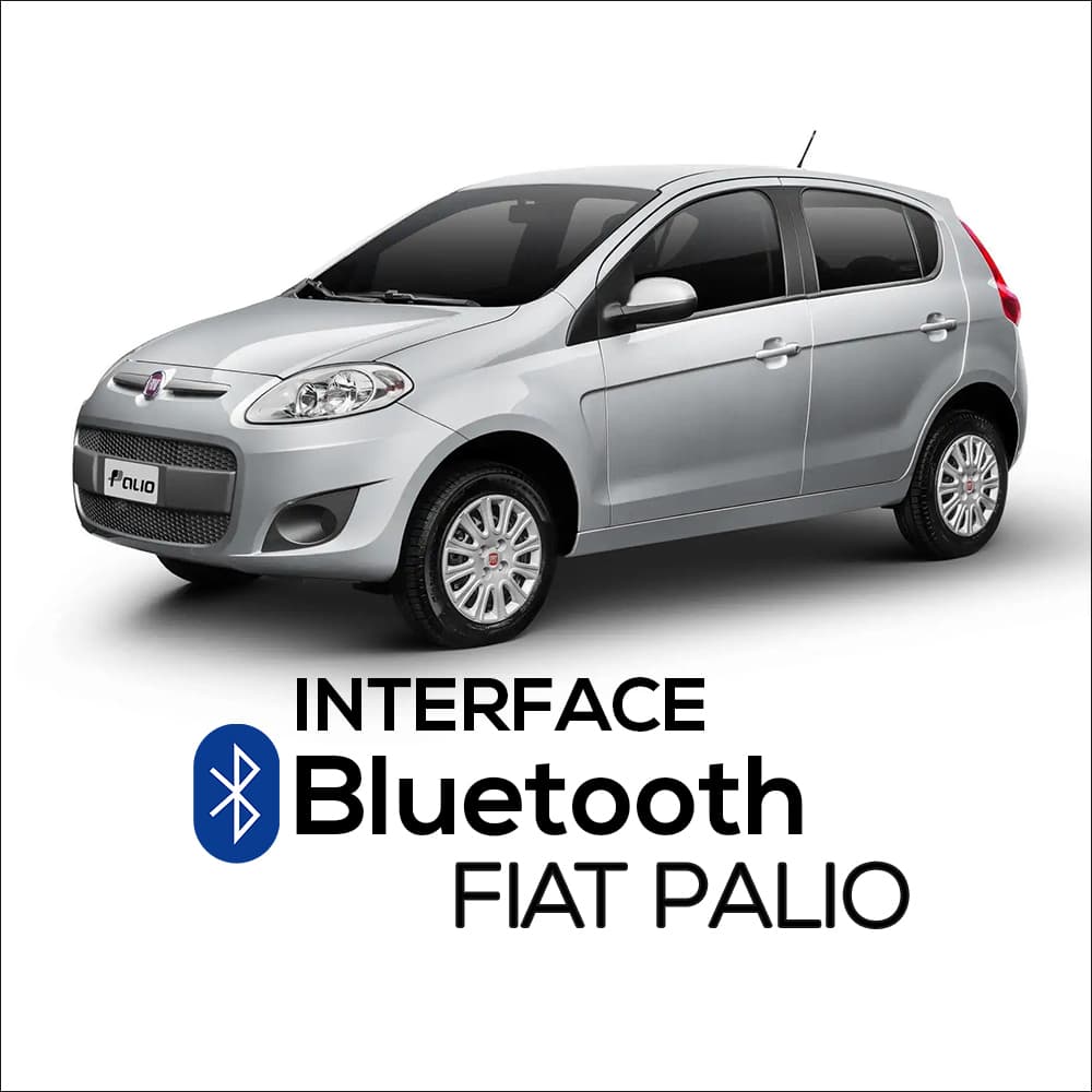 Interface Bluetooth FIAT PALIO + Chave de Remoção