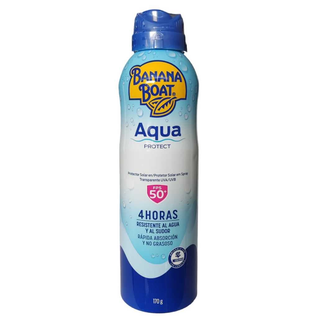 Protetor Solar Banana Boat Aqua Fps 50 Protetor Solar Em Spray 1 Unidade