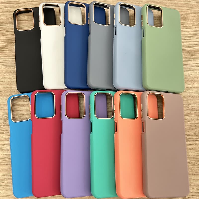 Capa de silicone premium para telefone com sensação de pelei MOTO G73/G82/G54/G84