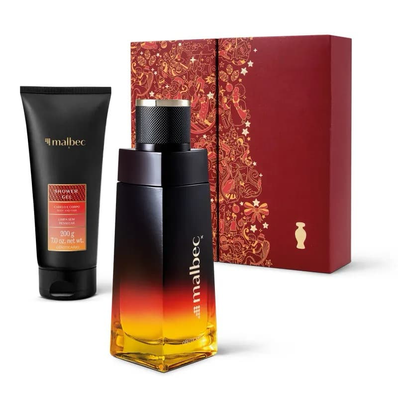Kit Presente Natal Malbec X (2 itens