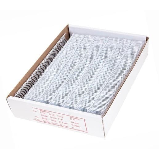 Wire-o De Encadernação Branco 2x1 A4 1.1/4 270 Fls Cx 25un
