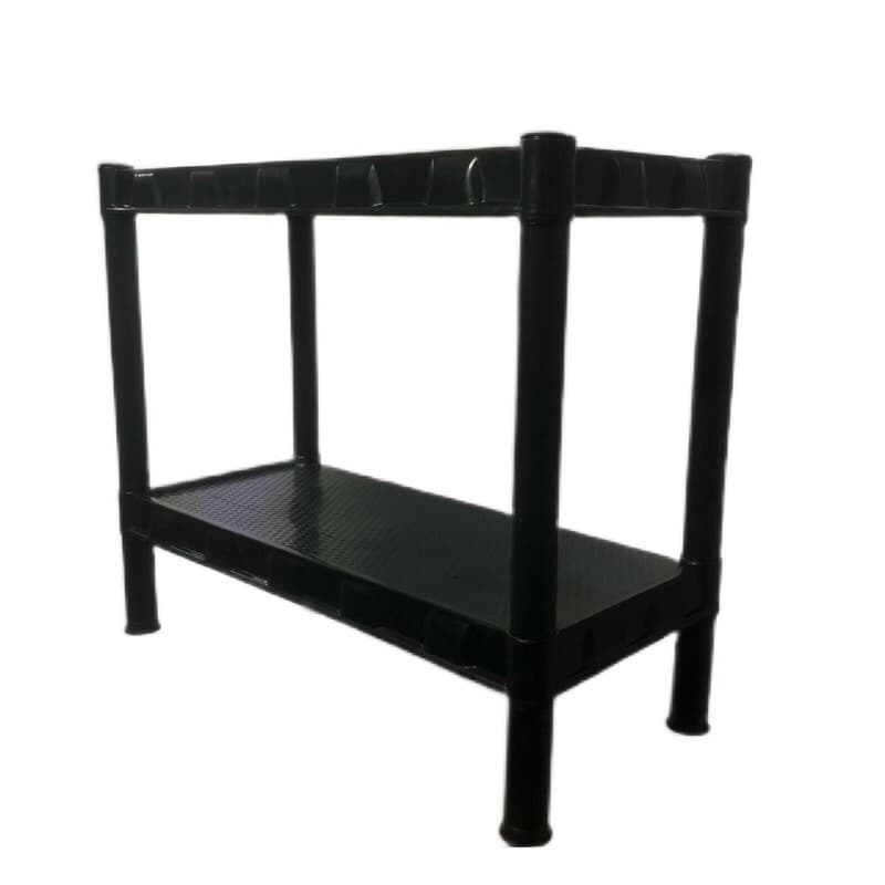 Estante Utilidades plástica com Pezinhos 2 prateleiras, varias cores ideal para cozinha, quarto