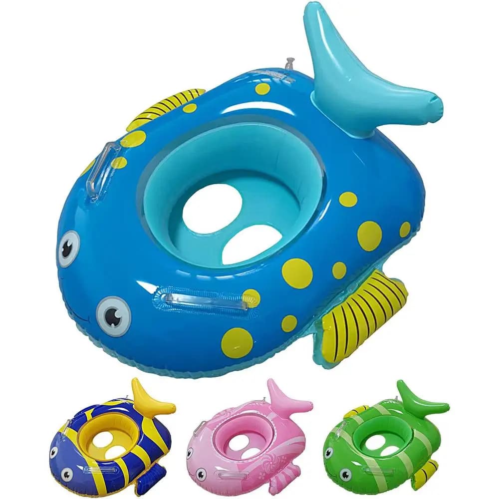 Boia Infantil Inflável Criança Oval Perna Piscina 1-3 Anos