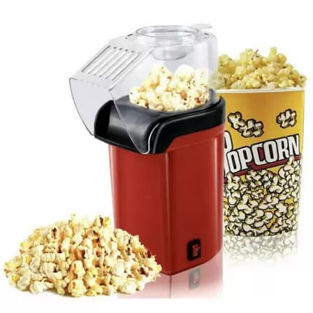 Pipoqueira Elétrica Derrete Manteiga Popcorn Sem Oleo 110v