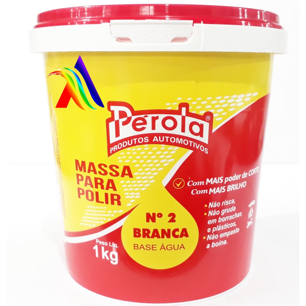 Massa De Polir N.02 Base Água Pérola