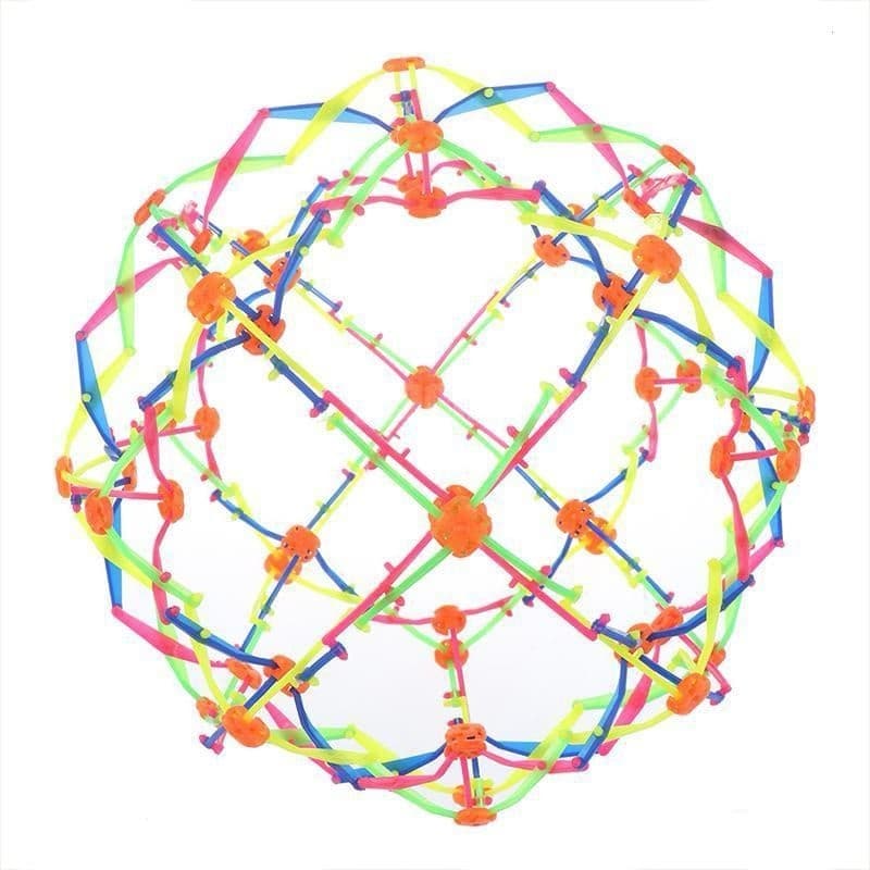 Brinquedo Bola Mágica Maluca Divertida Expansível Abre E Fecha Ao Lançar Criança menino menina presente natal