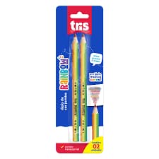 Lápis De Cor Jumbo Rainbow Mina Multicolorida Unidade - Tris