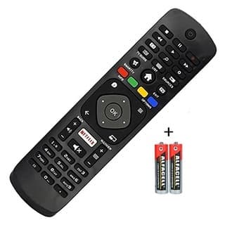 Controle Remoto da Smart Tv Phi li ps TECLA NETFLIX + PILHAS 266