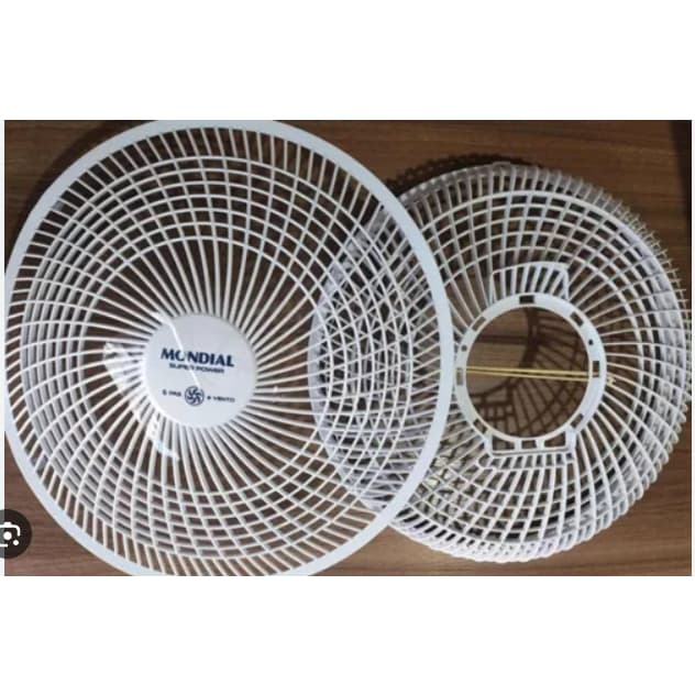 Par Grades Ventilador Mondial ULTRA MASTER 30cm Branco Original