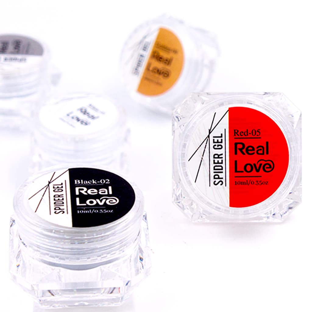 Spider Gel Decoração De Unhas 10ml - Real Love