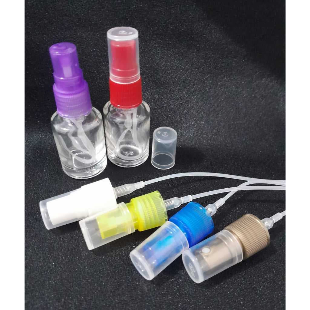Kit10Unid. Mini Frasco Vidro 07ml- tampa Válvula Spray -porta perfume,  óleo, óleo de unção.
