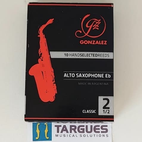 PALHETA 2,5 P/ SAX ALTO ASAXG25 GONZALEZ RC