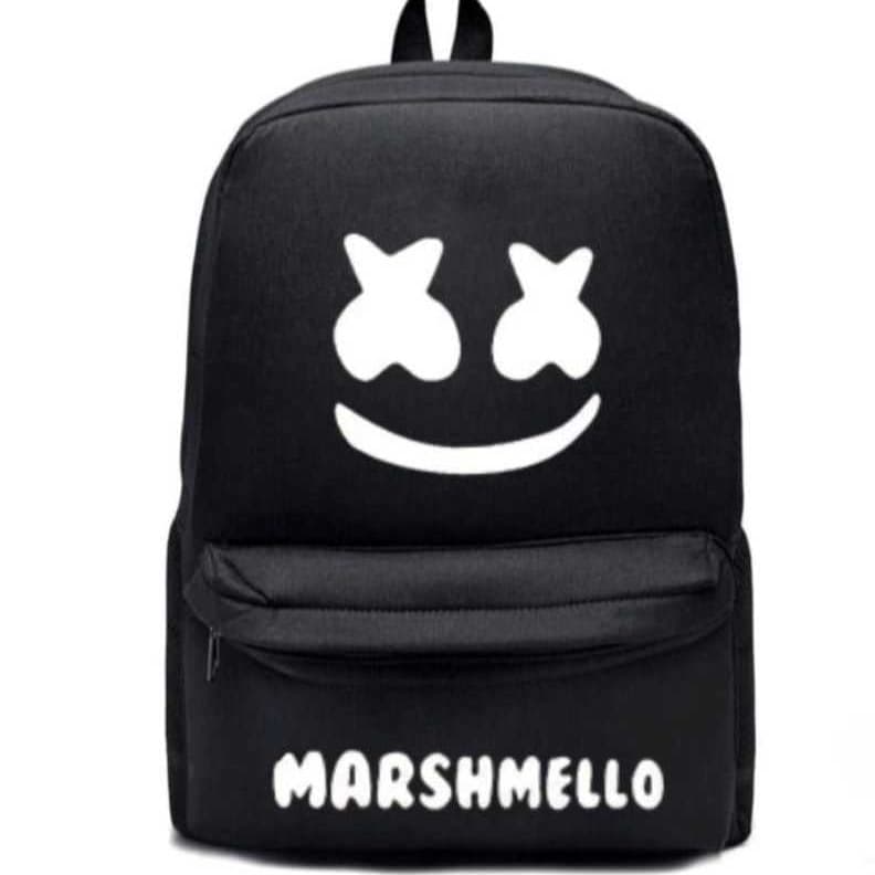 Mochila Escolar Marshmello Mochila Marshmello Bolsa Escolar Marshmello Mochila