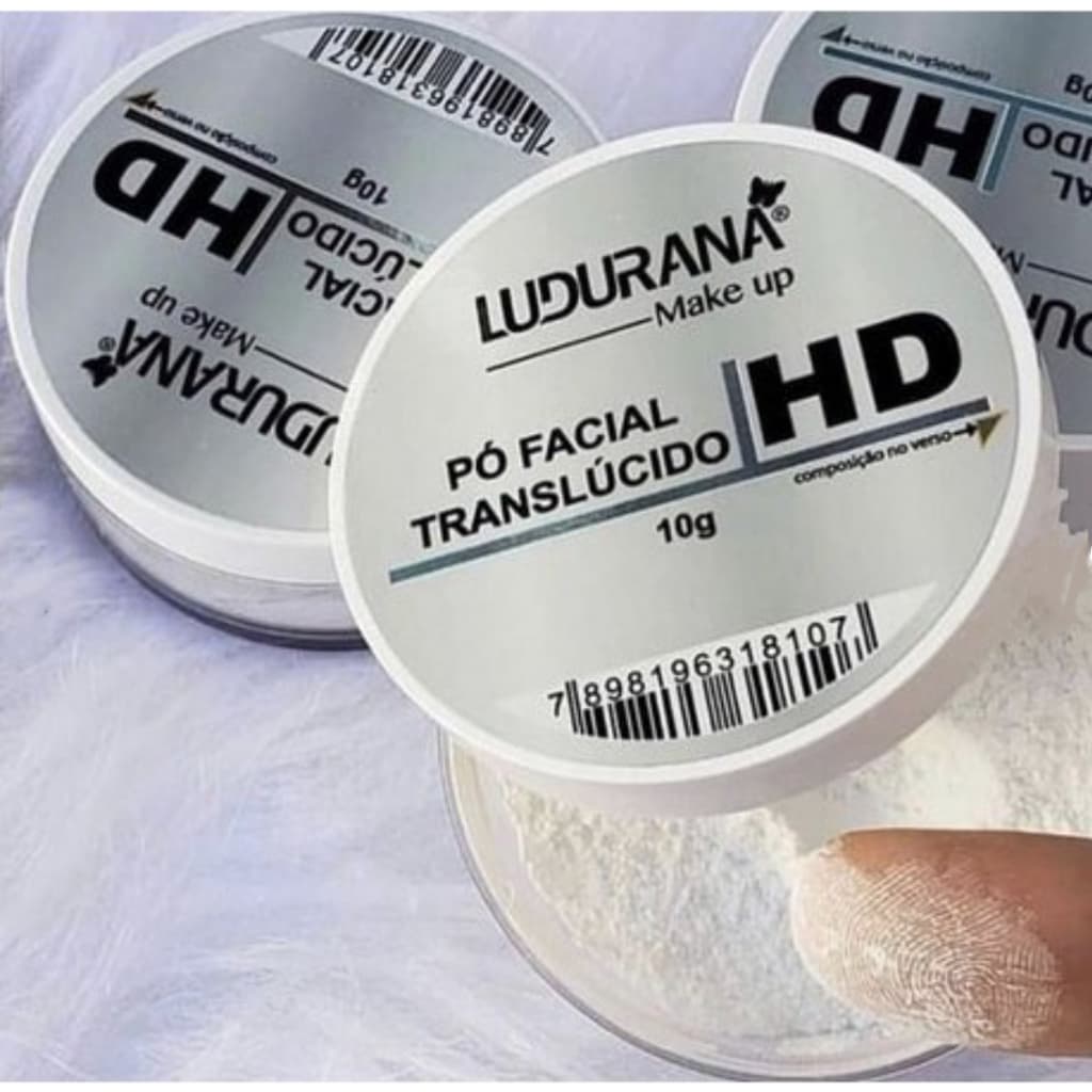 Pó facial translúcido Ludurana HD
