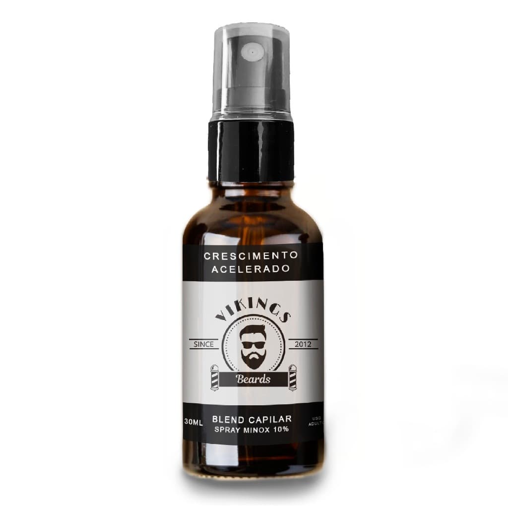 Spray Crescimento Barba Cabelo e Sobrancelhas 30ml