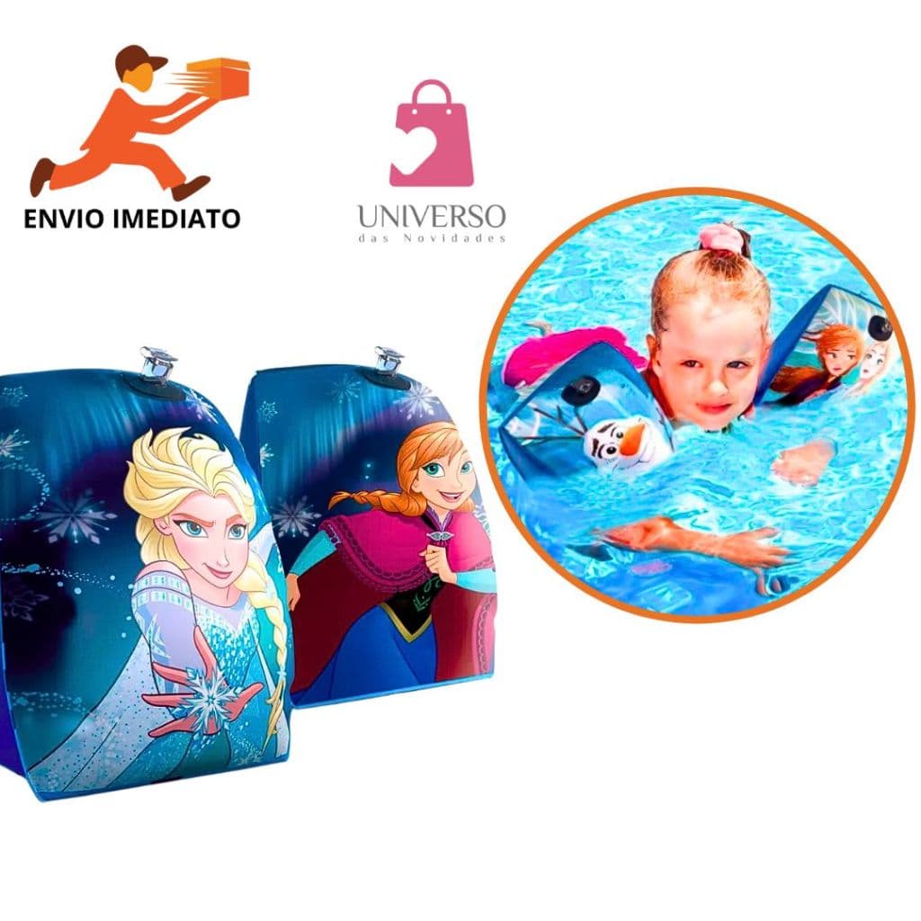 Par De Boias De Braços Para Meninas Até 20kg