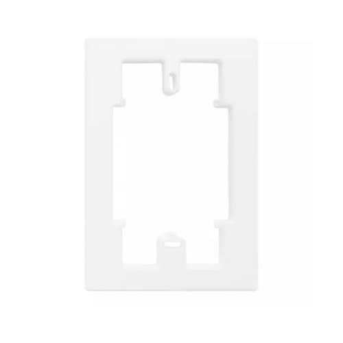 Prolongador Para Placa 4x2 Linha Sleek Branco MarGirius