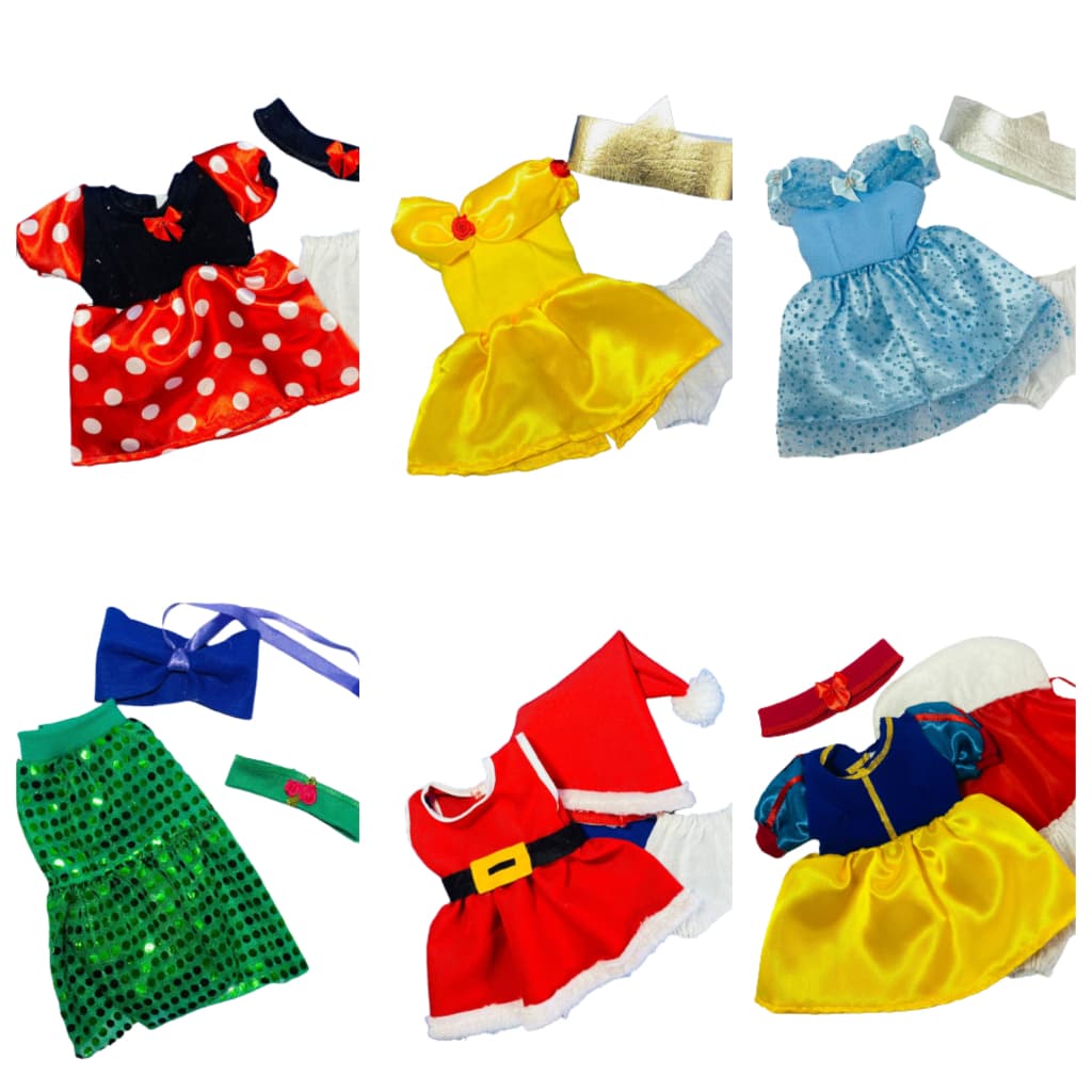 roupinha boneca baby alive ou similiares fantasia boneca princesas da disney