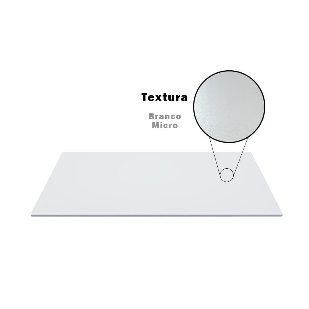 Prateleira Tampo 100x50 15mm Branco em MDF PREMIUM