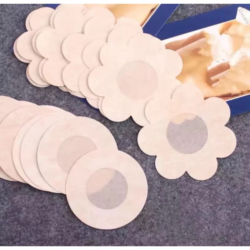 KIT 50 Pcs(5pacote) Adesivo Protetor Mamilo Bico Aureola Tapa Seios
