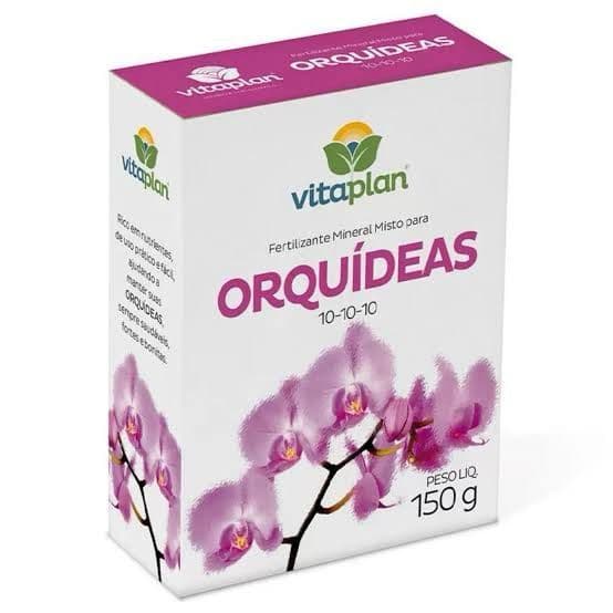 Fertilizante Mineral Vitaplan Para Orquídeas 150g.