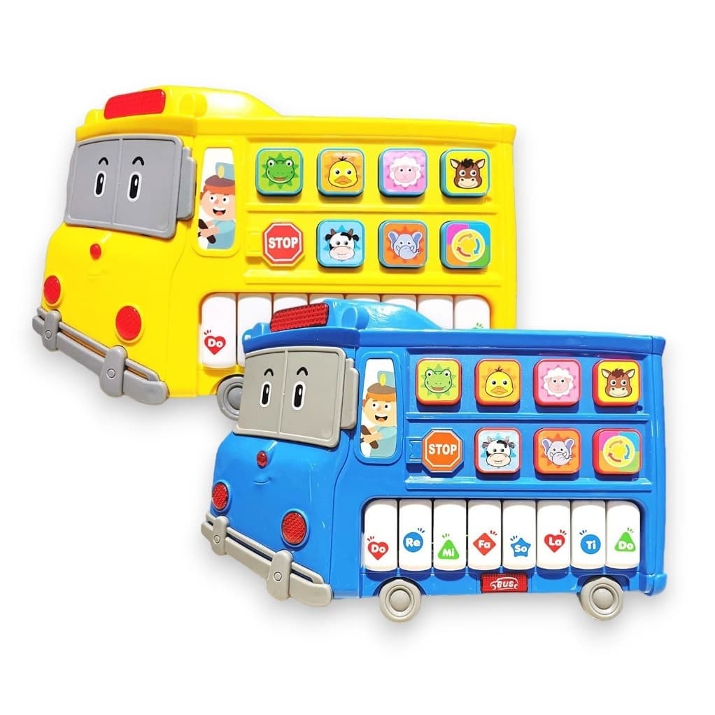 Piano Infantil Teclado Com Sons De Bicho Animal Criança