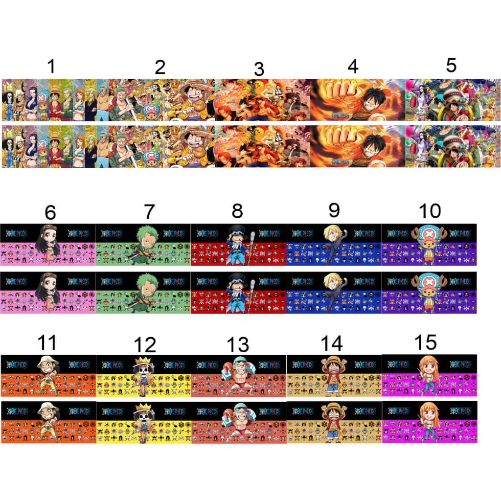 30 Estampas Sublimaticas Prontas Para Canecas One Piece