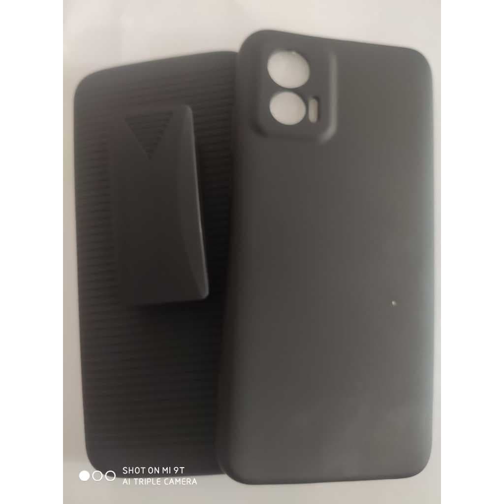 Capa Capinha Suporte Cinto Cintura Motorola Edge 40 Neo Flip Anti-impacto  Silicone