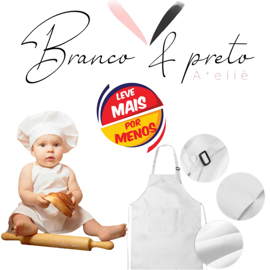kit 2 Avental com chapéu bebê 6 a 12 meses,tecido Oxford Premium,unissex,manina,menino,foto,fotografia,aniversário,festa,presente,criança,ensaio fotográfico,natal,cozinha,casa,vestido,papel de parede,escorredor de louça